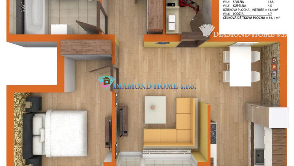 Nenechajte si újsť zarezervovať si pre Vás ideálný 2 izbový byt v novostavbe za najlepšiu cenu okrese v Dunajskej Strede